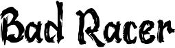 preview image of the Bad Racer font