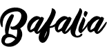 preview image of the Bafalia font