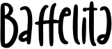 preview image of the Baffelita font