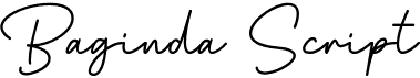 preview image of the Baginda Script font