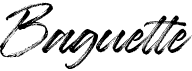 preview image of the Baguette font