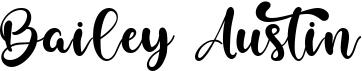 preview image of the Bailey Austin font