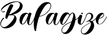 preview image of the Balagize font
