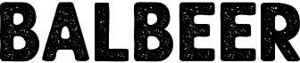preview image of the Balbeer font