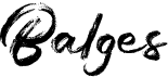preview image of the Balges font