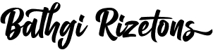 preview image of the Balhgi Rizetons font