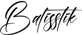 preview image of the Balisstik font