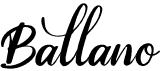 preview image of the Ballano font