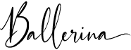 preview image of the Ballerina font