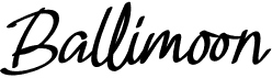 preview image of the Ballimoon font