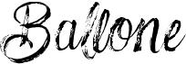 preview image of the Ballone font