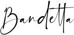 preview image of the Bandetta font