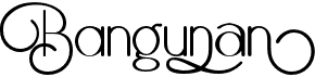 preview image of the Bangunan font