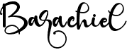 preview image of the Barachiel font