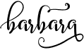preview image of the Barbara Script font