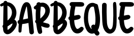 preview image of the Barbeque font