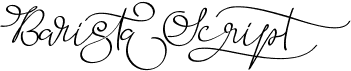 preview image of the Barista Script font