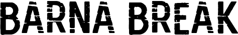 preview image of the Barna Break font