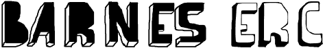 preview image of the Barnes Erc font