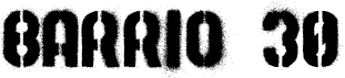preview image of the Barrio 30 font