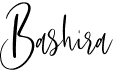 preview image of the Bashira font
