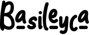 preview image of the Basileyca font