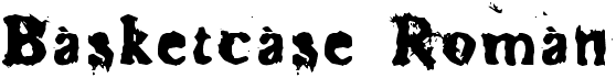 preview image of the Basketcase Roman font