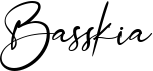 preview image of the Basskia font