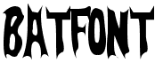 preview image of the BatFont font
