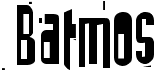 preview image of the Batmos font