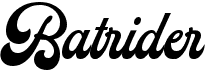 preview image of the Batrider font