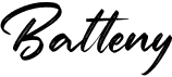 preview image of the Batteny font