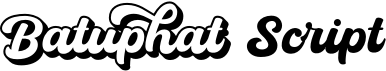 preview image of the Batuphat Script font