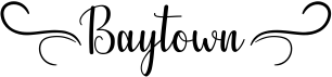 preview image of the Baytown font