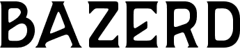 preview image of the Bazerd font
