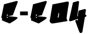 preview image of the B-Boy font