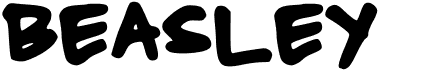 preview image of the Beasley font