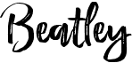 preview image of the Beatley font