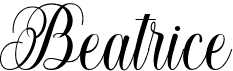 preview image of the Beatrice Script font