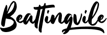 preview image of the Beattingvile font