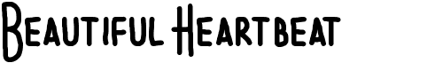 preview image of the Beautiful Heartbeat font