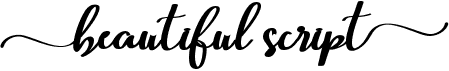 preview image of the Beautiful Script font