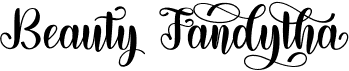 preview image of the Beauty Fandytha font