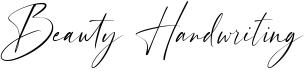 preview image of the Beauty Handwriting font