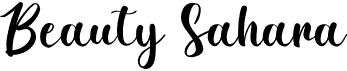 preview image of the Beauty Sahara font