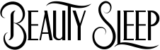 preview image of the Beauty Sleep font