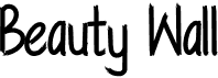 preview image of the Beauty Wall font