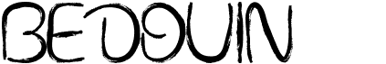 preview image of the Bedouin font