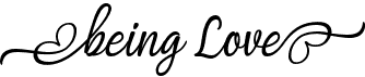 preview image of the Being Love font