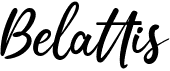 preview image of the Belattis font